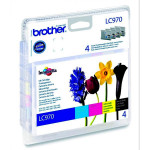Brother originální ink LC-970VALBP, CMYK, 300str.
