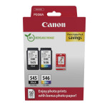 Canon originální ink PG-545/CL-546, 8287B008, black/color, 2x180str., 1x8, 1x9ml, 2-pack -