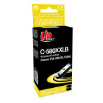UPrint kompatibilní ink s PGI-580PGBK XXL, C-580XXLB, black, 25.7ml, very high capacity