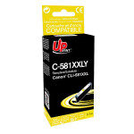 UPrint kompatibilní ink s CLI-581Y XXL, C-581XXLY, yellow, 11.7ml, very high capacity