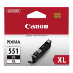 Canon originální ink CLI-551 XL BK, 6443B001, black, 1130str., 11ml, high capacity