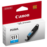Canon originální ink CLI-551 C, 6509B001, cyan, 7ml