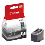 Canon originální ink PG-37, 2145B008, 2145B003, 2145B007, black, blistr s ochranou, 220str., 11ml