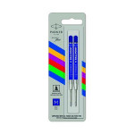 Náplň do kuličkového pera "Royal", modrá, M, economy, PARKER 7080057006