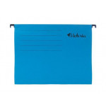 Závěsné zakládací desky, A4, modré, VICTORIA