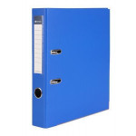 Pákový pořadač "Basic", královská modrá, 50 mm, A4, s ochranným spodním kováním, PP/karton, VICTORIA