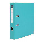 Pákový pořadač "Basic", tyrkysový, 50 mm, A4, s ochranným spodním kováním, PP/karton, VICTORIA OFFIC