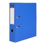 Pákový pořadač "Basic", královská modrá, 75 mm, A4, s ochranným spodním kováním, PP/karton, VICTORIA