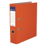 Pákový pořadač "Basic", oranžová, 75 mm, A4, PP/karton, VICTORIA