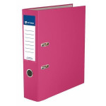 Pákový pořadač "Basic", růžová, 75 mm, A4, s ochranným spodním kováním, PP/karton, VICTORIA