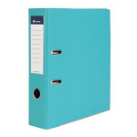 Pákový pořadač "Basic", tyrkysový, 75 mm, A4, s ochranným spodním kováním, PP/karton, VICTORIA OFFIC