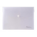 Spisové desky s drukem, transparentní, A5, PP, VICTORIA