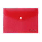 Spisové desky s drukem, červená, A5, PP, VICTORIA