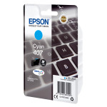 Epson originální ink C13T07U240, 407L, cyan, 1900str., 20.3ml