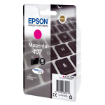 Epson originální ink C13T07U340, 407L, magenta, 1900str., 20.3ml