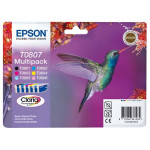 Epson originální ink C13T08074011, CMYK/light C/light M