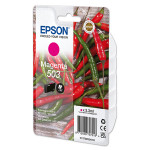 Epson originální ink C13T09Q34010, T09Q340, 503, magenta, 3.3ml