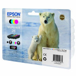 Epson originální ink C13T26164010, T261640, CMYK, 3x4,5/6,2ml