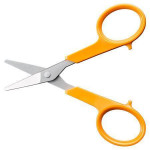 Nůžky na nehty "Classic", oranžová, 10 cm, rovné, FISKARS 1075060