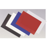 Zadní kryt "Delta", pro kroužkovou vazbu, imitace kůže, matný černý, A3, 270 g, FELLOWES