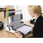 Vazač "Quasar+", vazba plastovým hřbetem, manuální, 500 listů, FELLOWES