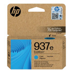 HP originální ink EvoMore 4S6W6NE, HP 937e, cyan, 1650str.