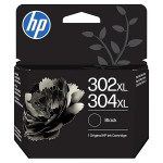 HP originální ink B7RT9AE, HP 302XL/304XL, black, 430str.