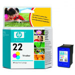 HP originální ink C9352AE, HP 22, color, 138str., 5ml