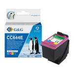 G&G kompatibilní ink s CC644EE, HP 300XL, NH-RC644C/M/Y, color, 18ml, ml