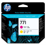 HP originální tisková hlava CE018A, HP 771, magenta/yellow