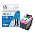 G&G kompatibilní ink s CH564EE, HP 301XL, NH-RC564C, color, 18ml, ml