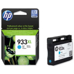 HP originální ink CN054AE, HP 933XL, cyan, 825str.