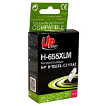 UPrint kompatibilní ink s CZ111AE, HP 655, H-655XLM, magenta, 750str., 12ml