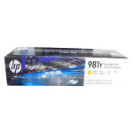 HP originální ink L0R15A, HP 981Y, yellow, 16000str., 185ml, extra high capacity