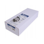 Hřbet, plastový, černý, 10 mm, 41-55 listů, VICTORIA