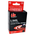 UPrint kompatibilní ink s 18C0034E, #34XL, L-34XL, black, 25ml