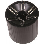 Držák na sponky, černá, magnetický, HELIT, H6390895