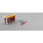 Kancelářské sponky, 28 mm, mix barev