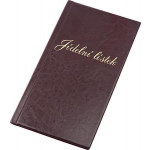 Desky na jídelní lístek - CZ, vínová, koženka, 1/2 A4, PANTA PLAST