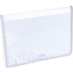 Harmonikové desky "Tai Chi", s gumičkou, bílá, PP, A4, PANTA PLAST