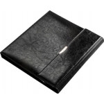 Konferenční desky, A5, koženka, PANTAPLAST "Optimus", černé