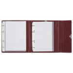 Konferenční desky, A4, koženka, PANTAPLAST "Optimus", tmavě červené