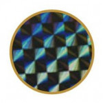 INTEC holografická fólie na roli 320 mm x 100 m karbonový efekt 3"