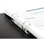 Desky kroužkové "Eco GRS Recycled", černá, 2 kroužky, 38 mm, A4, PP, RAPESCO 1827