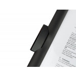 Desky s klipem "Eco GRS Recycled", černá, A4, PP, RAPESCO 1828