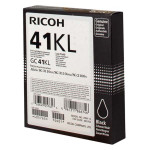 Ricoh originální gelová náplň 405765, GC41KL, black, 600str.