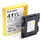 Ricoh originální gelová náplň 405768, GC41Y, yellow, 600str.