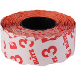 Cenové etikety, oranžová, 22 x 16 mm, BLITZ