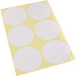 Etikety, kruhové, průměr 50mm, 60ks/bal.