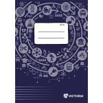 Sešit, linkovaný, A4, 32 listů, VICTORIA